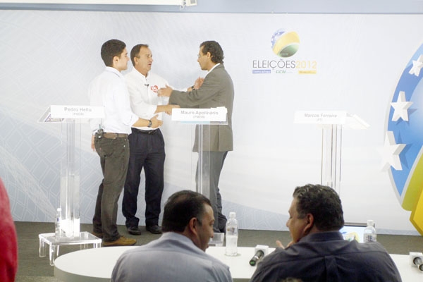 Os três candidatos de Patrocínio: bom debate
